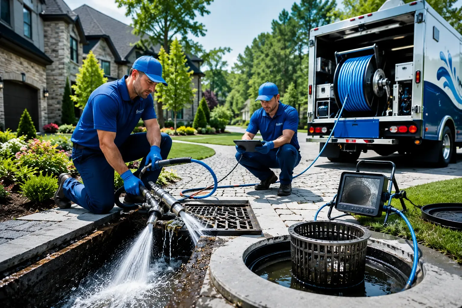 Local outdoor drain cleaning professionals in Wesley, ME